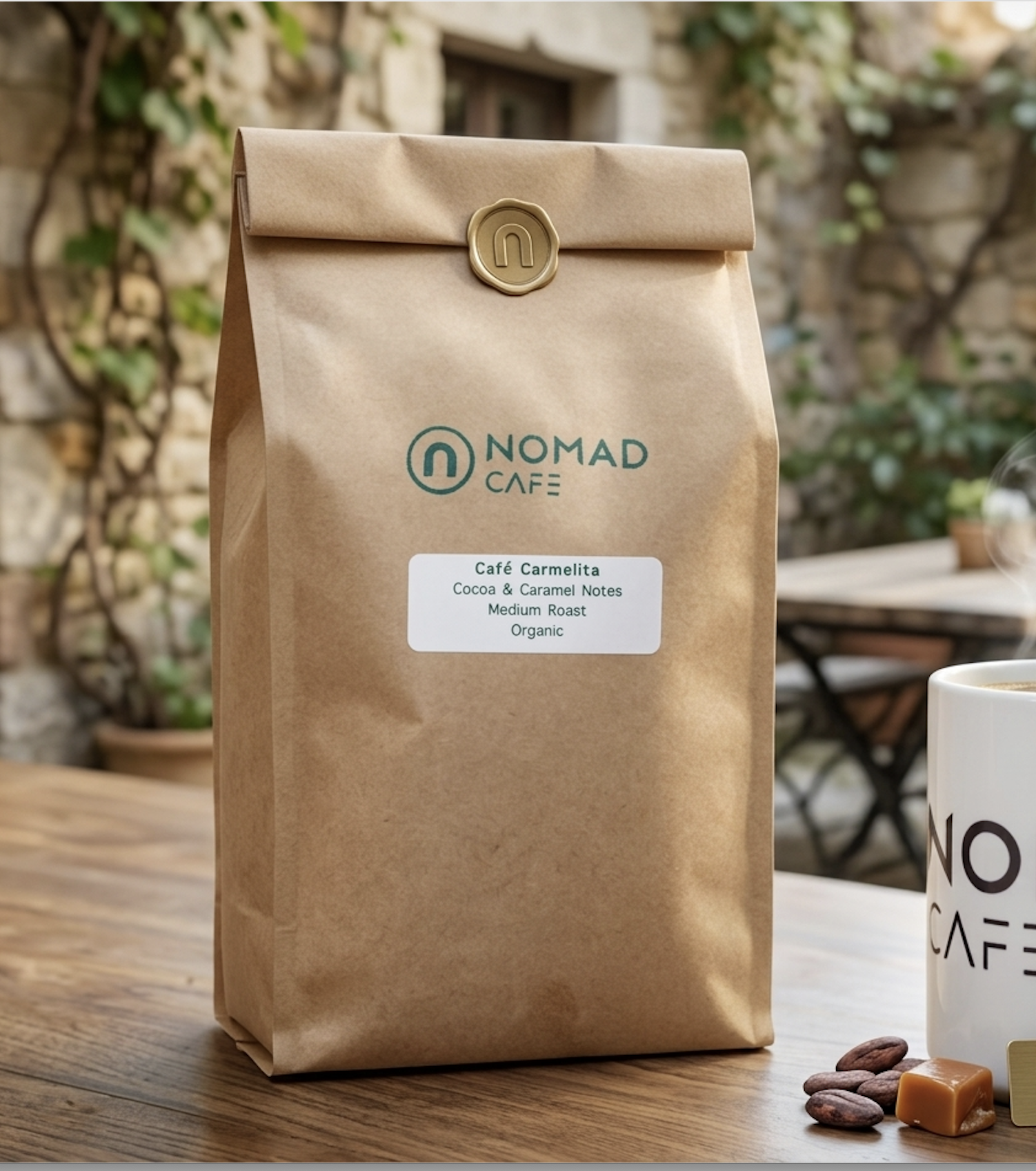 Cafe Carmelita coffee beans